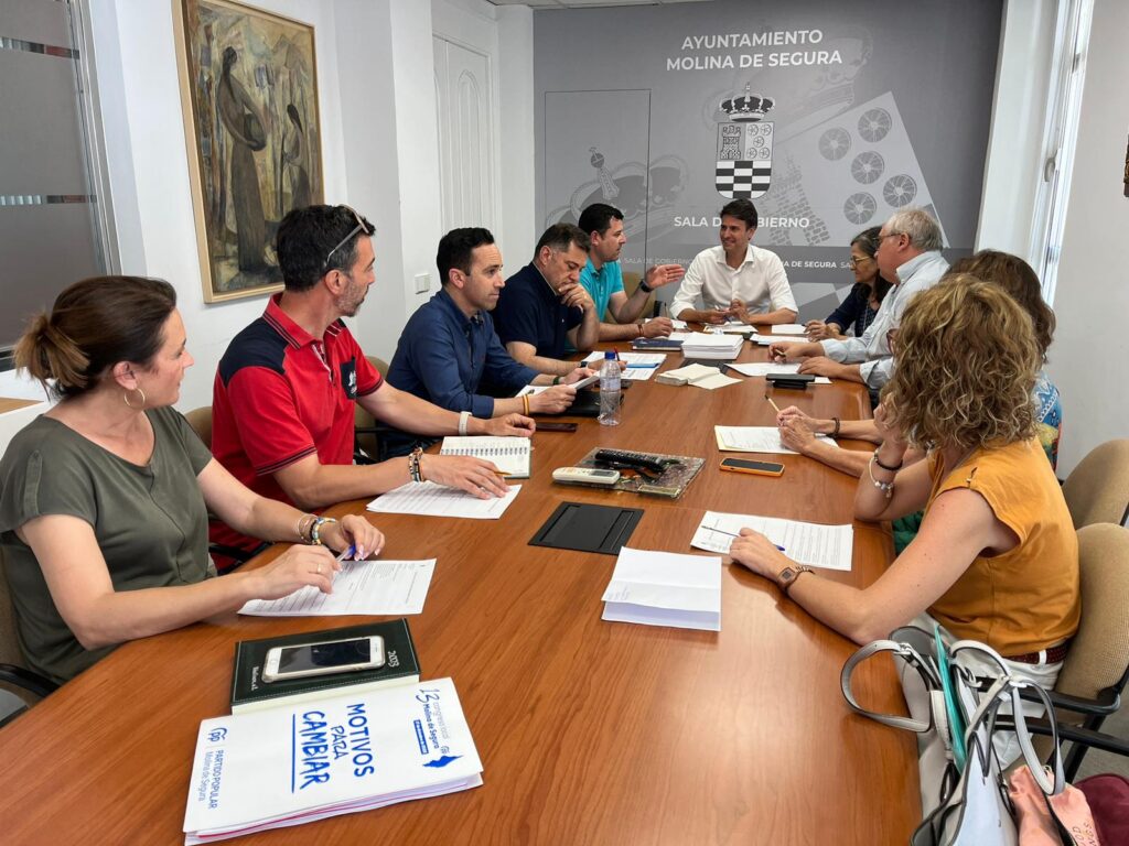 Junta Gobierno Local Molina Reunión constitutiva 26jun23 Foto1