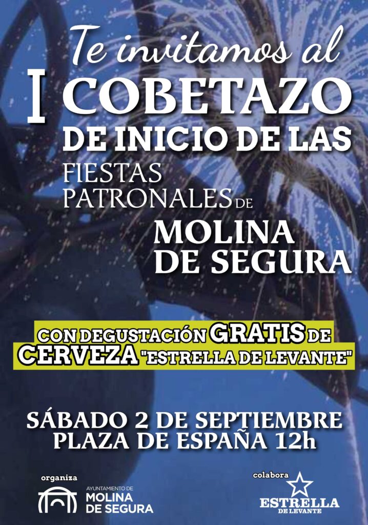 Cobetazo de inicio de las Fiestas Molina 2023 Día 2 CARTEL